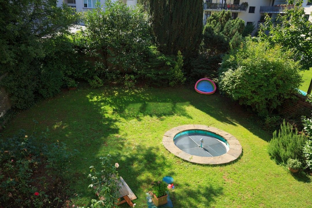 Blick vom Balkon